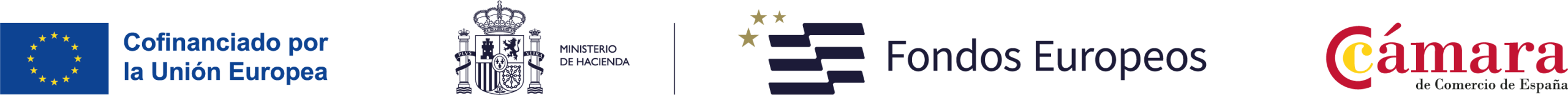 Línea de logos FEDER